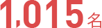 1,015名